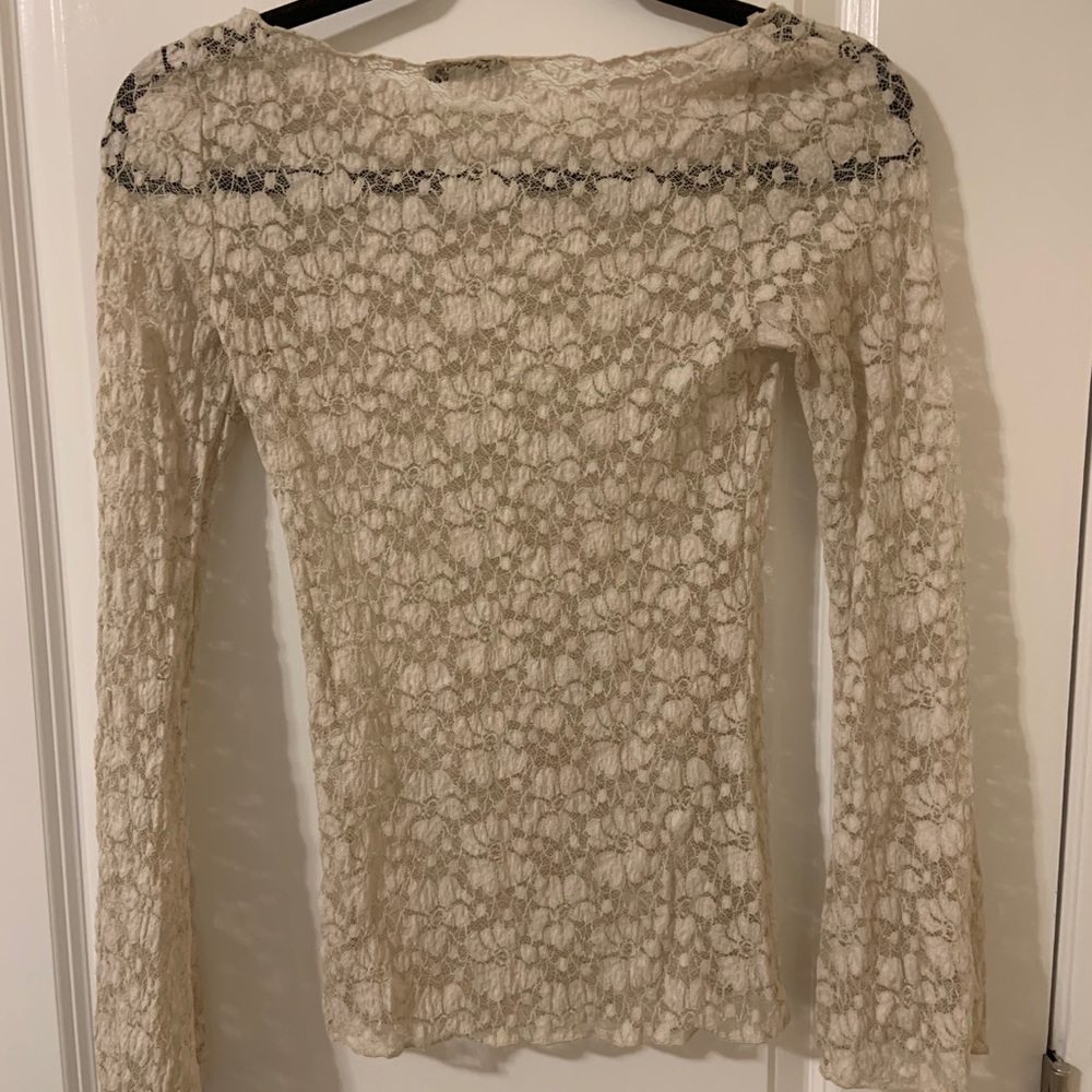 Long sleeve Lace Shirt